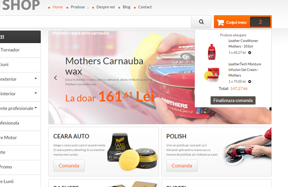 cos de cumparaturi